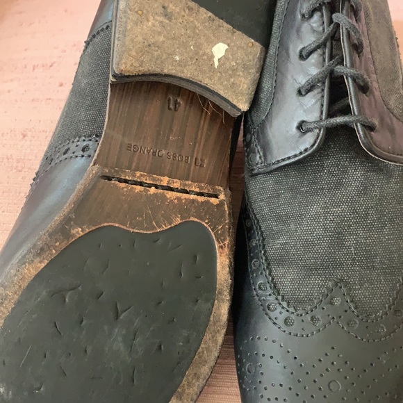 Hugo Boss Orange Dress Shoes - Picture 3 of 4